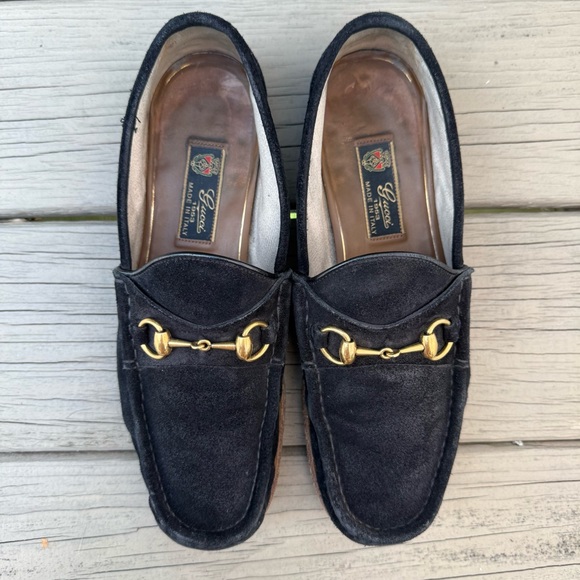 Gucci Horsebit 1953 loafers in black suede size 9 - Picture 7 of 16